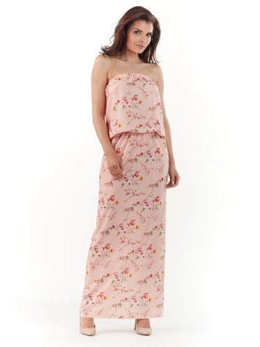Awama Woman's Dress A219 Pink