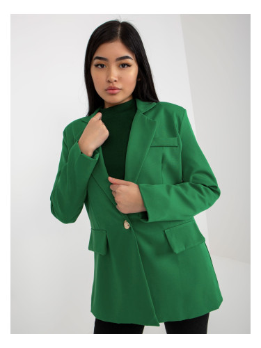 Women's green jacket Veracruz with lining