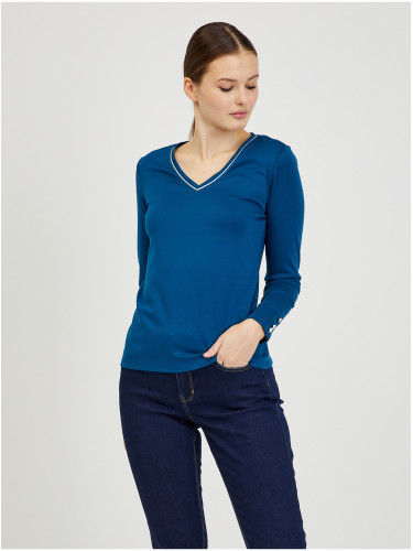 Blue Women's Long Sleeve T-Shirt ORSAY - Women