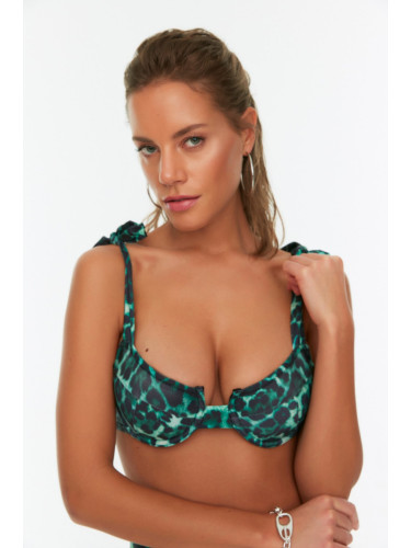 Бански горнище Trendyol Leopard Print