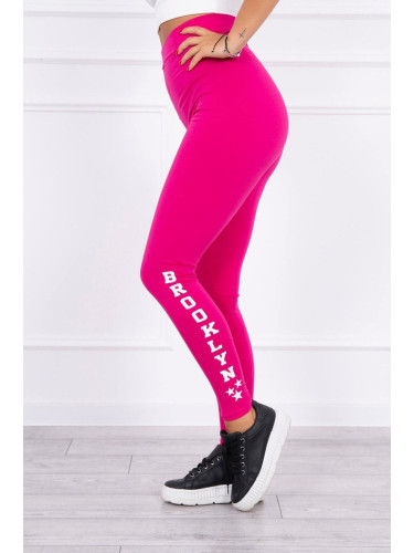 Brooklyn fuchsia leggings