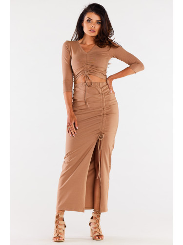 Infinite You Woman's Skirt M305 Beige