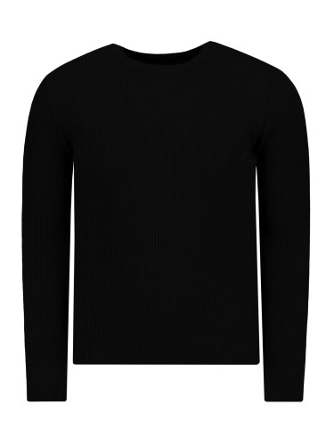 Trendyol Black Men's Fitted Slim Fit Crew Neck Basic Sweater