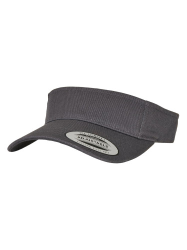 Curved visor cap dark gray