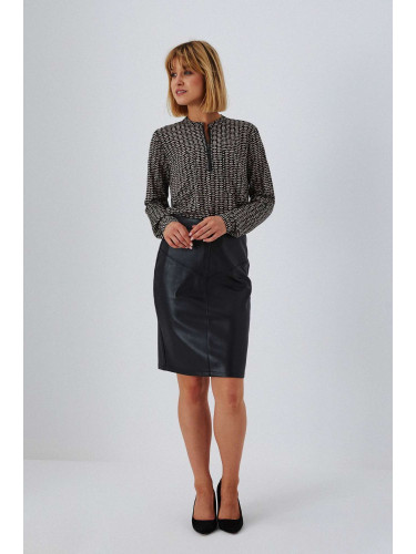 Дамска кожена пола Moodo