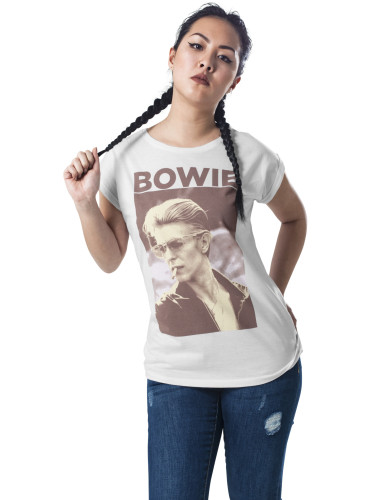 Women's T-shirt David Bowie white