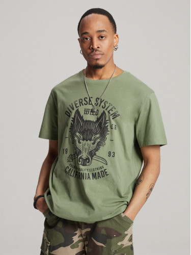 Diverse Men's printed T-shirt JACKALSS E