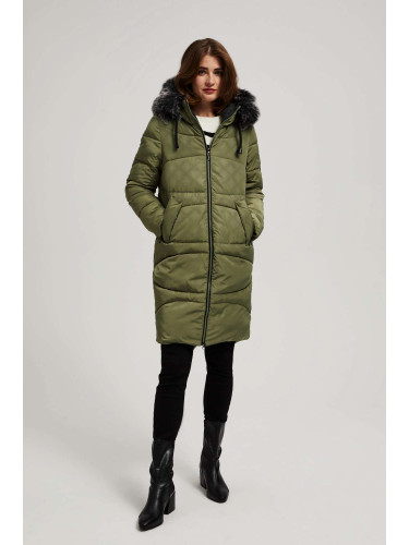 Marisse Quilted Jacket With A Warm Hood