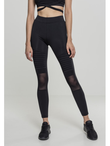 Women's Tech Mesh Biker Leggings Black