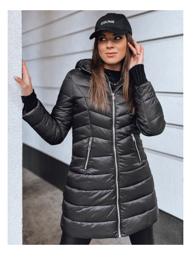 Kurtka damska pikowana CLOUDY czarna Dstreet