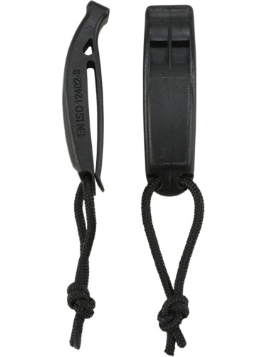 Signal Whistle Molle 2-Pack Black