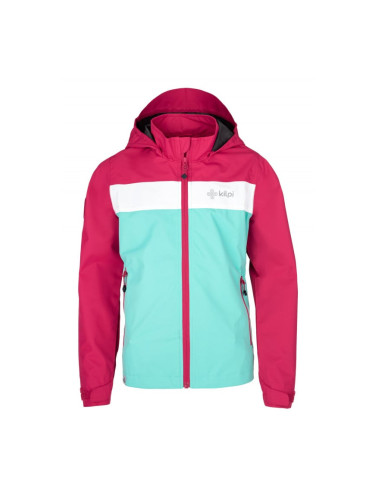Girls' outdoor jacket Kilpi ORLETI-JG turquoise