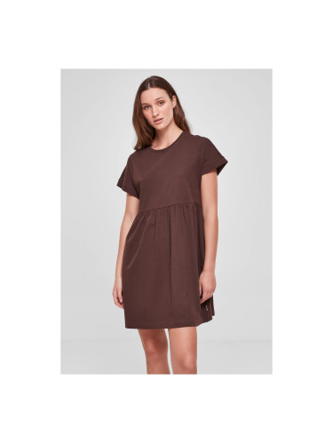 Women's Organic T-Shirt Empire Valance T-shirt Brown