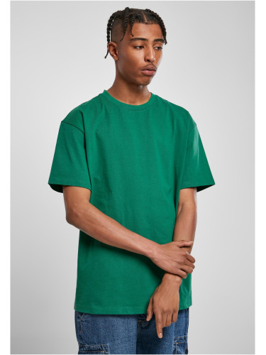 Heavy oversized t-shirt in green color