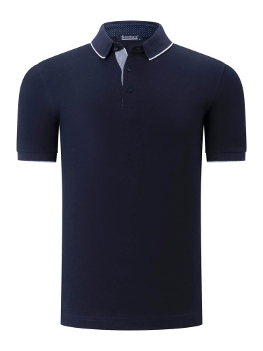 Men's polo shirt dewberry