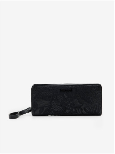 Black Desigual Alpha Maya Maxi Wallet for Women - Women