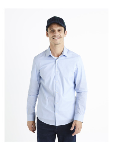 Celio Checkered Shirt slim Masantal2 - Men