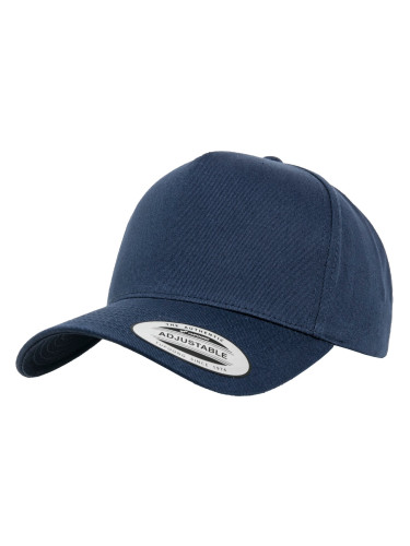 5-Panel Curved Classic Snapback Navy