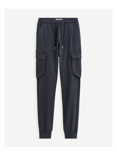 Celio Cotton Trousers Bobattle - Mens