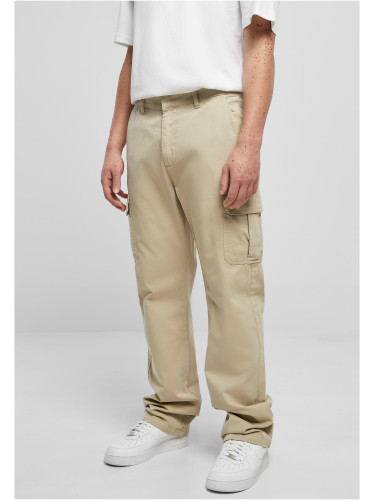 Straight Leg Cargo Pants Sand