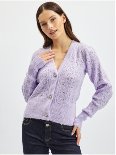 Orsay Light Purple Ladies Cardigan - Ladies