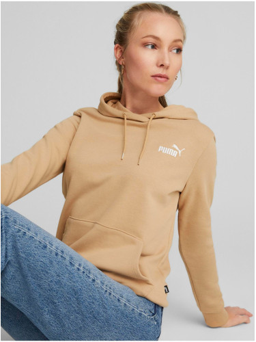 Beige women's Puma hoodie