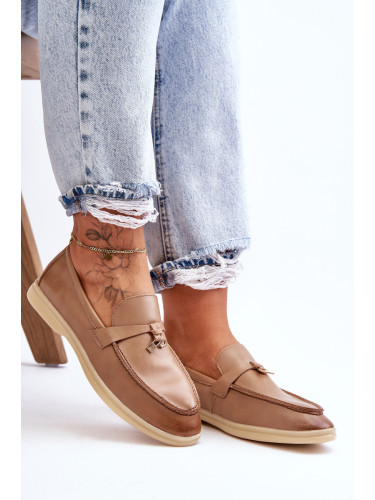 Boto Дамски класически мокасини Кафяв Cortez