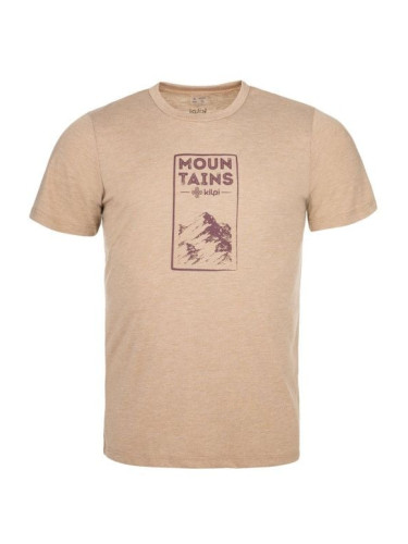 Men's outdoor T-shirt Kilpi GAROVE-M beige