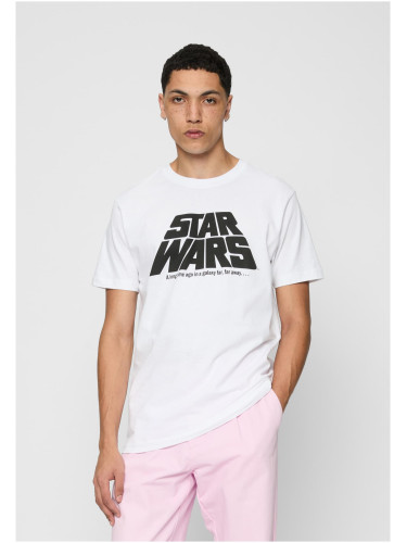 White T-shirt with the original Star Wars logo