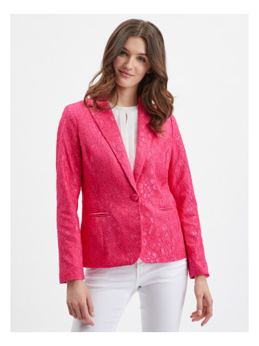 Orsay Pink Ladies Patterned Jacket - Women