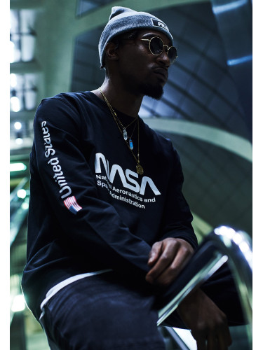 NASA U.S. Crewneck Black