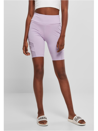 Women's High Waist Tech Mesh Cycle Lila Shorts