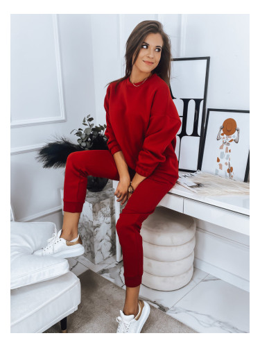 Дамски комплект фланелка ARIELLA PREMIUM червен