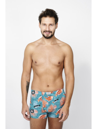 Men's Crab Boxer Shorts - Crab Print