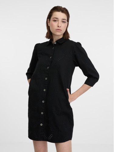 Orsay Black Denim Dress - Women