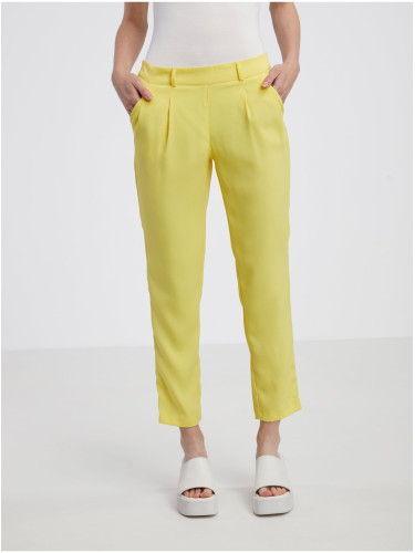 Yellow women's pants CAMAIEU - Women's