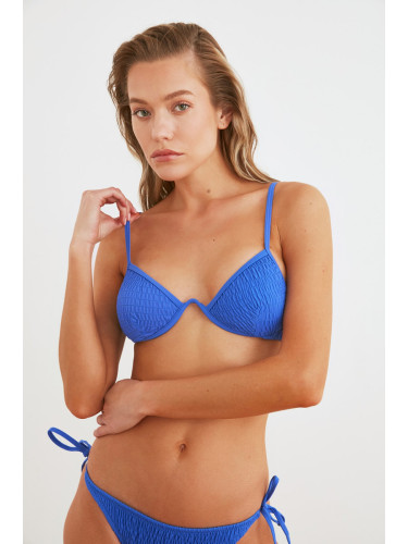 Trendyol Blue Банелни Gipeal бикини отгоре
