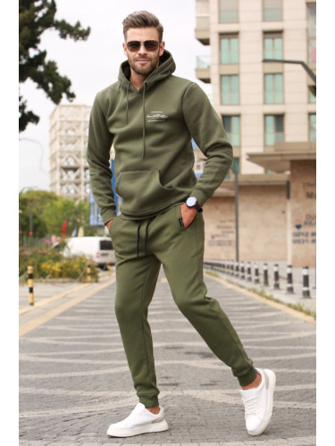 Madmext Khaki Men's Tracksuit Set 5633