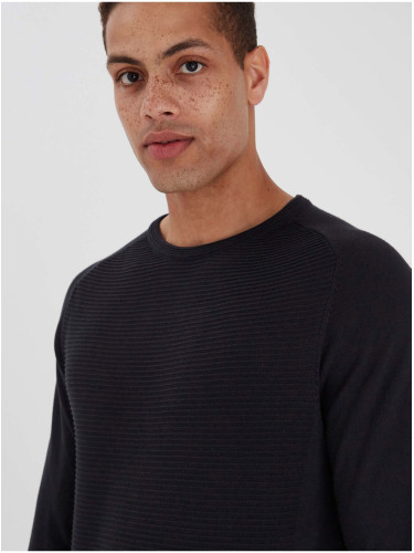 Black Men's Sweater Blend - Men