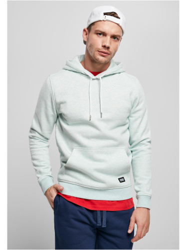 Basic Melange Hoody aqua melange