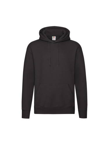 Czarna bluza męska z kapturem Hooded Sweat Fruit of the Loom