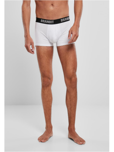 Boxer Shorts Logo 2er Pack wht/blk