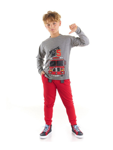 Denokids Rescue Unit Boys T-shirt Trousers Set