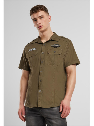 Luis Vintage short-sleeved shirt olive