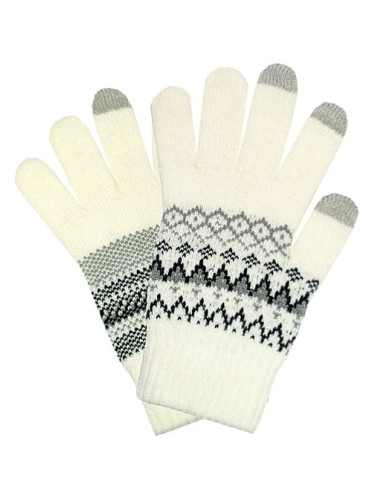 Ръкавици Semiline Semiline_Smartphone_Gloves_0176_White/Grey