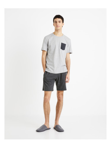 Celio Short Sleeve Pajamas and Shorts - Mens