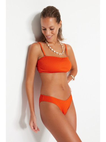 Trendyol плочки V-нарязани бикини дъна с редовни крака