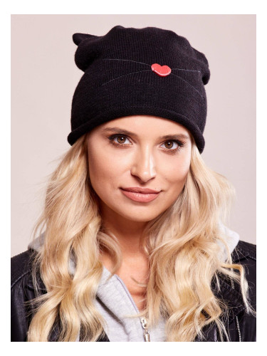 Cap kitten black