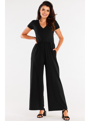 Infinite You Woman's Jumpsuit M293 Black