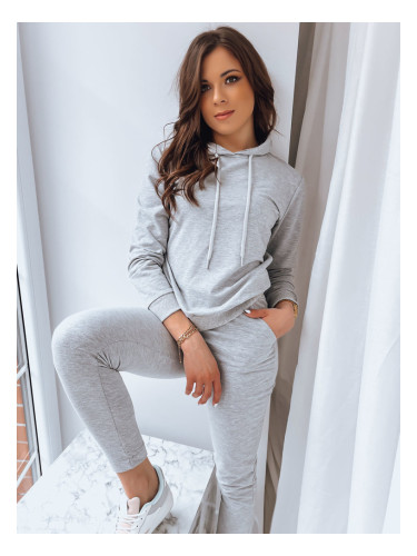 Komplet damski dresowy MIGEL jasnoszary Dstreet